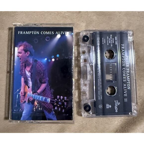 Lot of 2 Peter Frampton Cassette Tapes Frampton and Frampton Comes Alive II - Picture 5 of 7